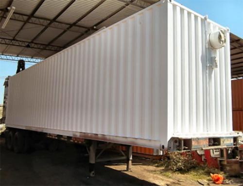 Super Therm® used on El Salvador shipping container for accommodation and well being